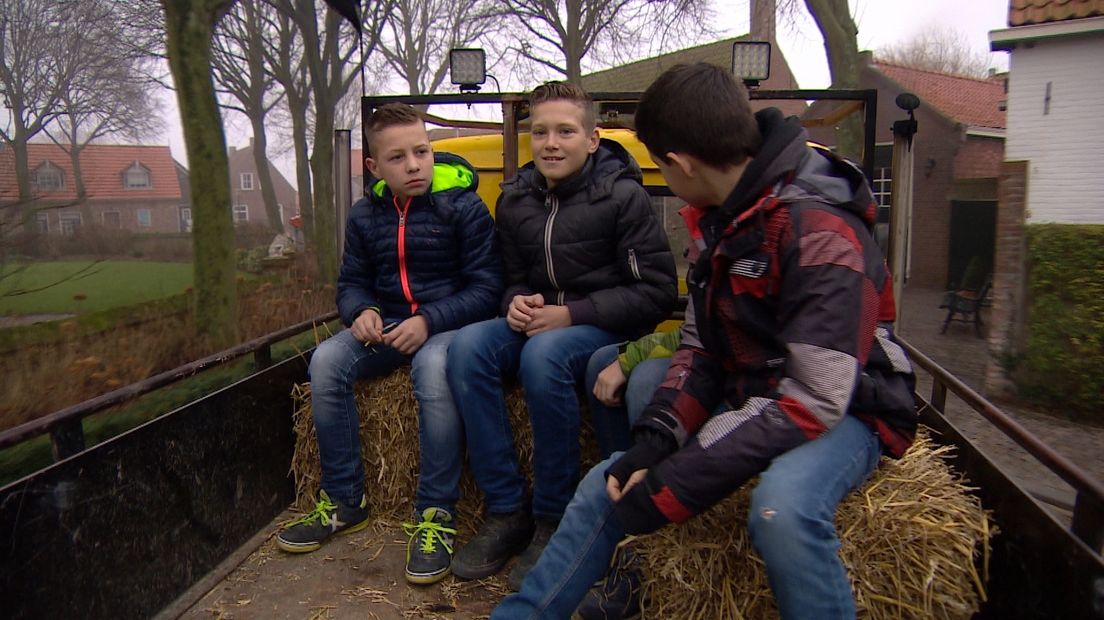 Kinderen langs de deuren in Aagtekerke voor de voedselbank