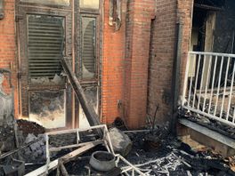 Bewoners in Stevinstraat ontdaan na heftige brand in wasserette: 'Het is hier net een oorlogsgebied'
