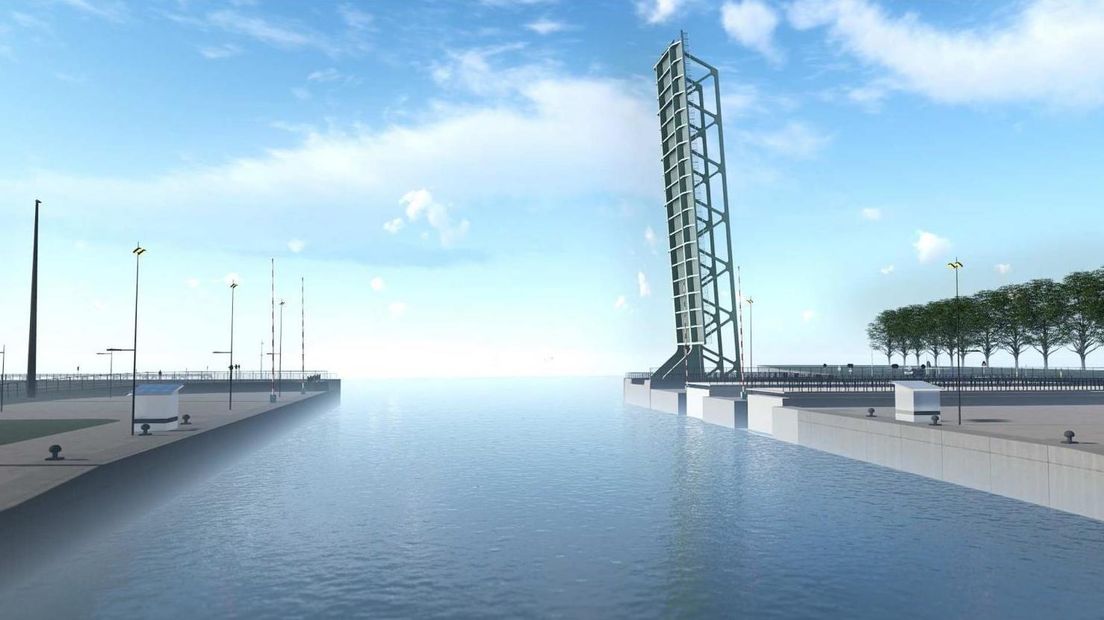 Nieuwe sluis Terneuzen: Made in China