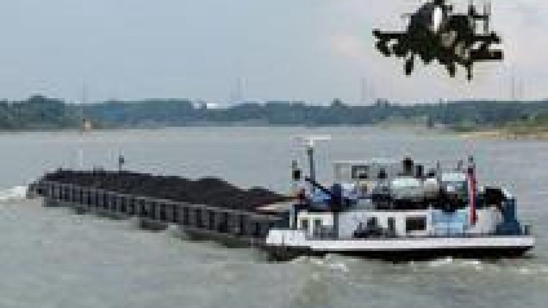 'Binnenvaartschip geen doelwit'