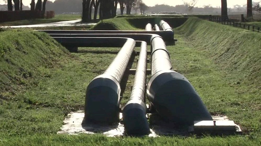 Verontreinigd afvalwater in bodem Twente