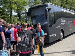 Supporters FC Emmen hopen op het beste: ‘Horen thuis in eredivisie’