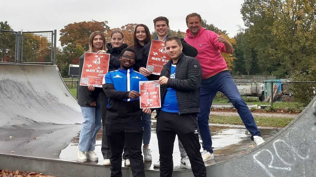 Studenten van het Graafschap College organiseren een skate evenement in Aalten