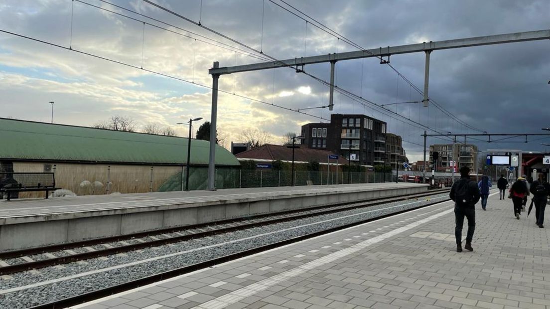 Station Ede-Wageningen krijgt dit weekend een nieuwe overkapping