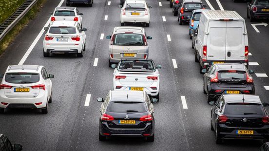 Megadrukte op snelwegen