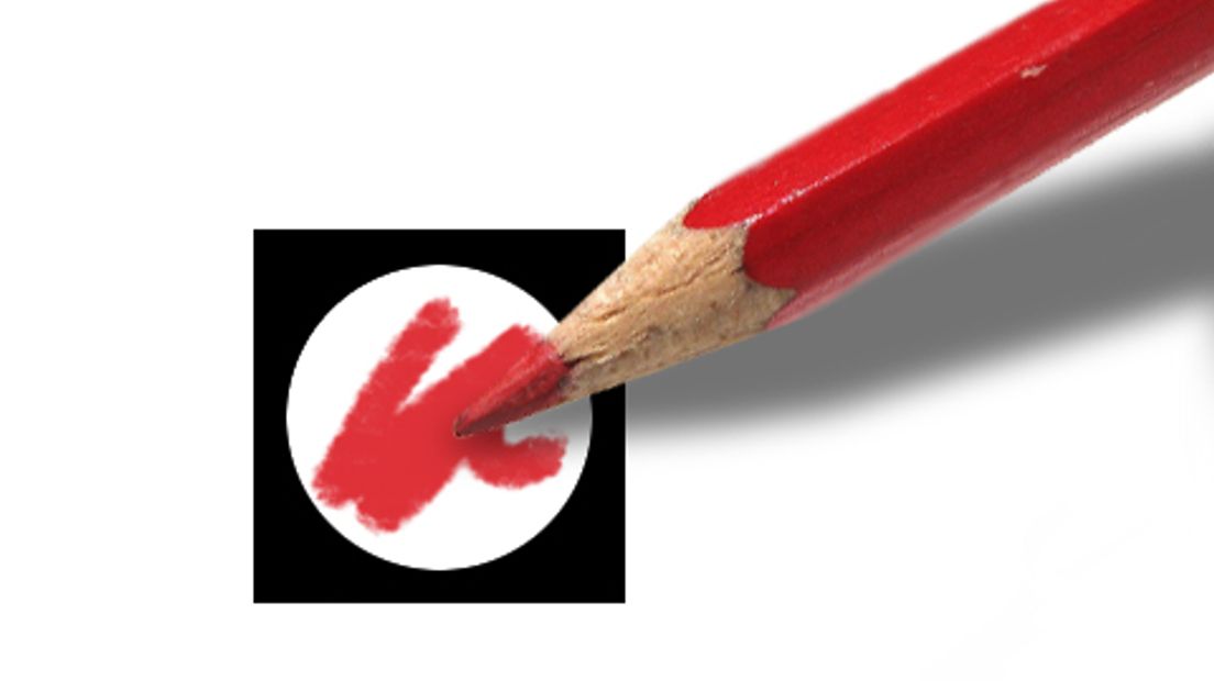 rekenkundig handicap Broers en zussen Stemmen met rood potlood is een probleem' - Omroep West