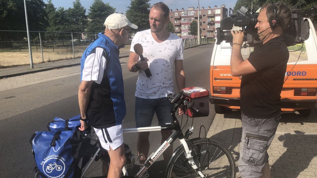 Marcel Nieuwenweg in gesprek met Joop Bakker.