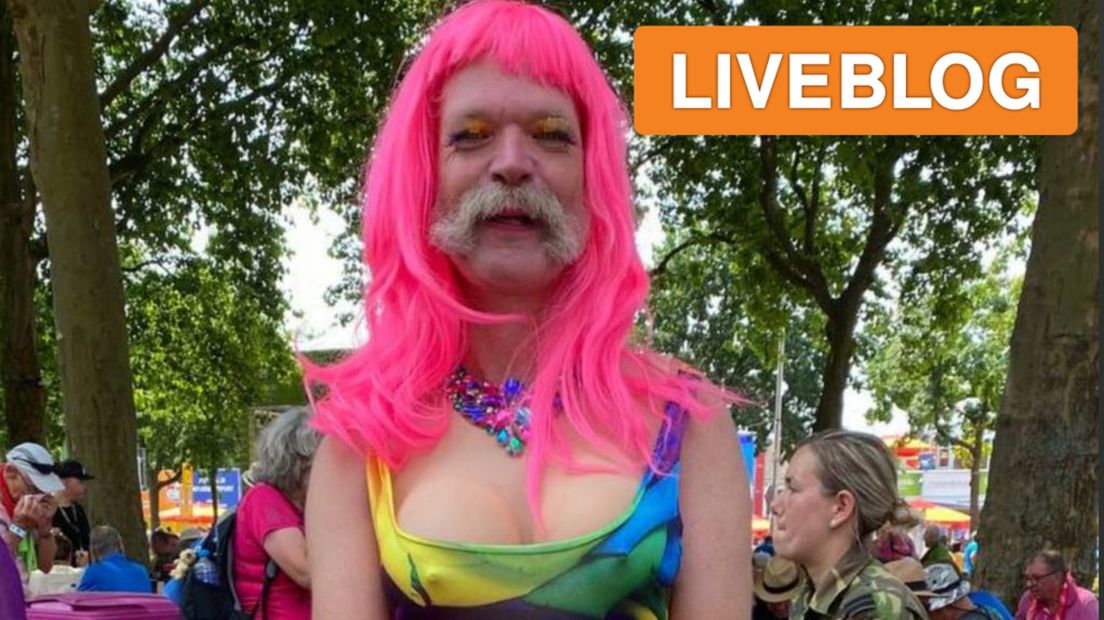Veel roze vandaag op Roze Woensdag.