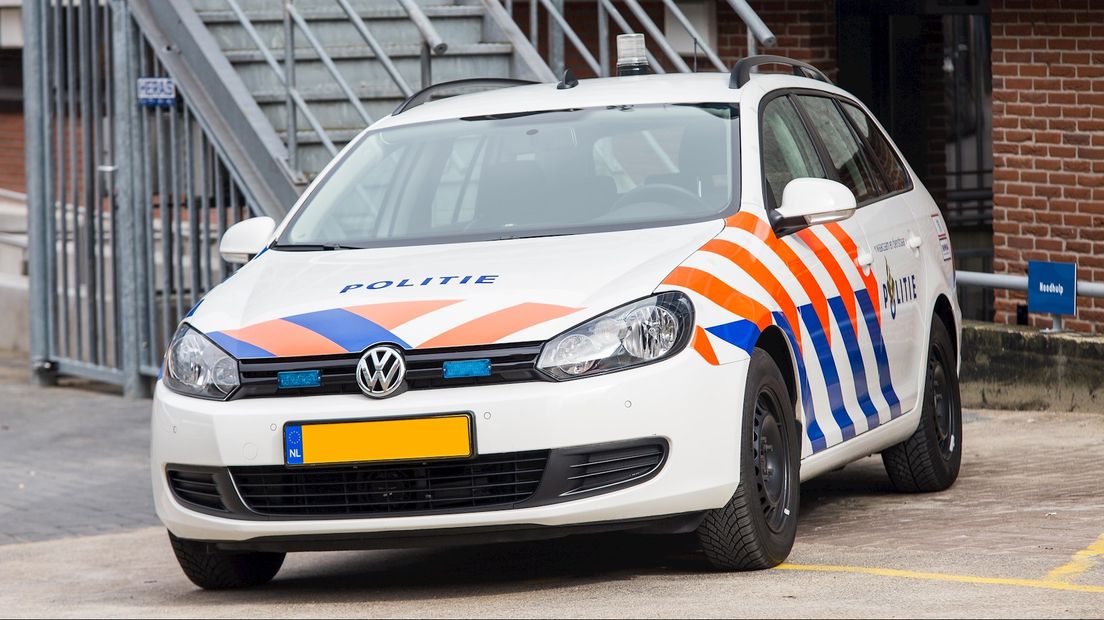 Aanhouding in de parkeergarage Maagjesbolwerk in Zwolle