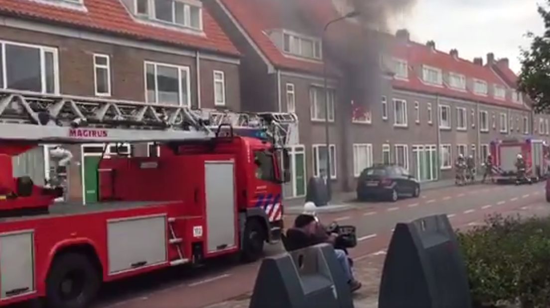 Bewoner aangehouden voor woningbrand in Vlissingen