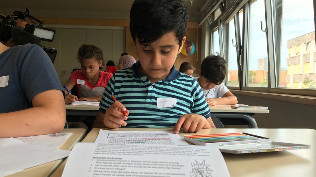 Je zal maar net vakantie hebben en nu alweer naar school moeten...