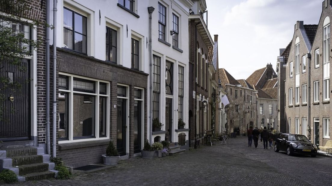 De binnenstad van Deventer