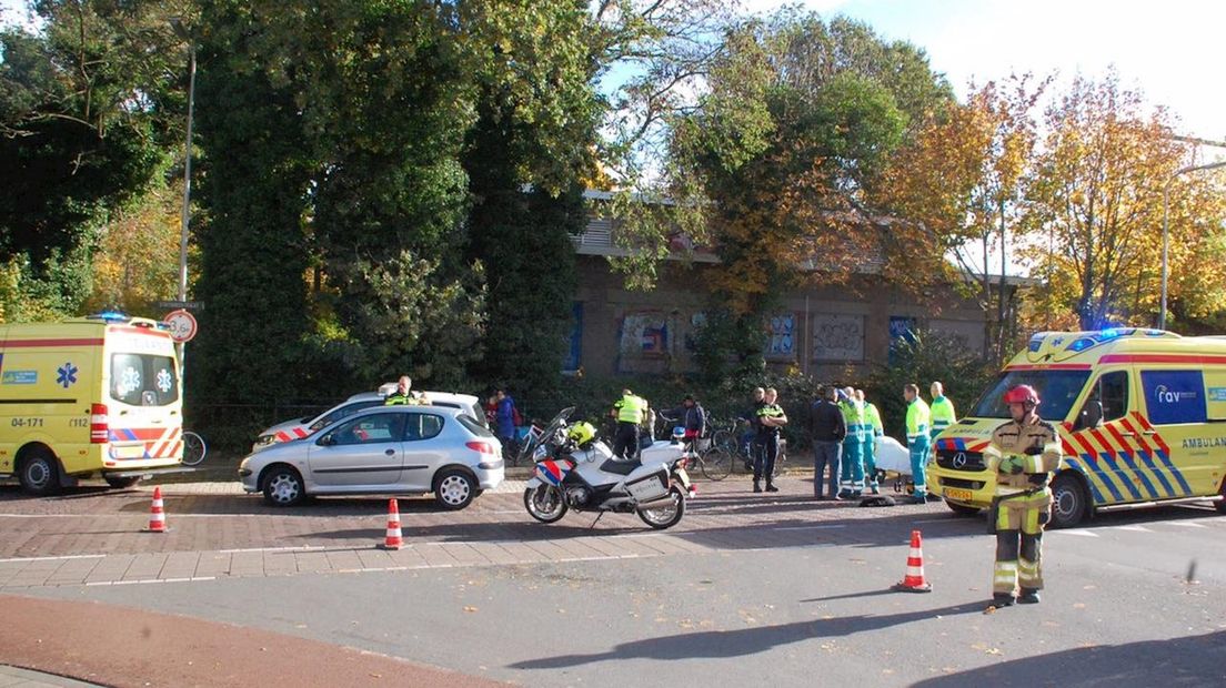 Fietser gewond bij aanrijding in Deventer