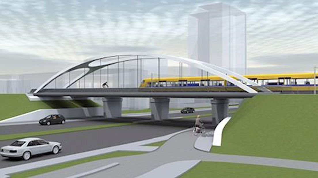 fietsboogbrug Blaloweg Zwolle