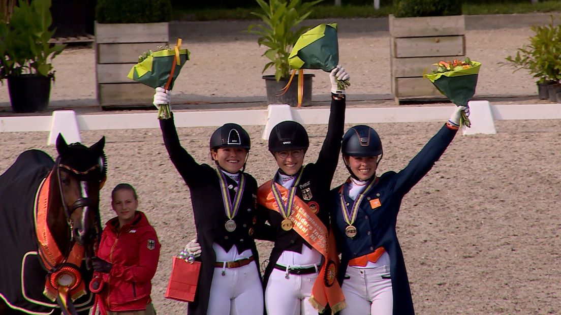 Jasmien de Koeyer pakt derde EK-medaille