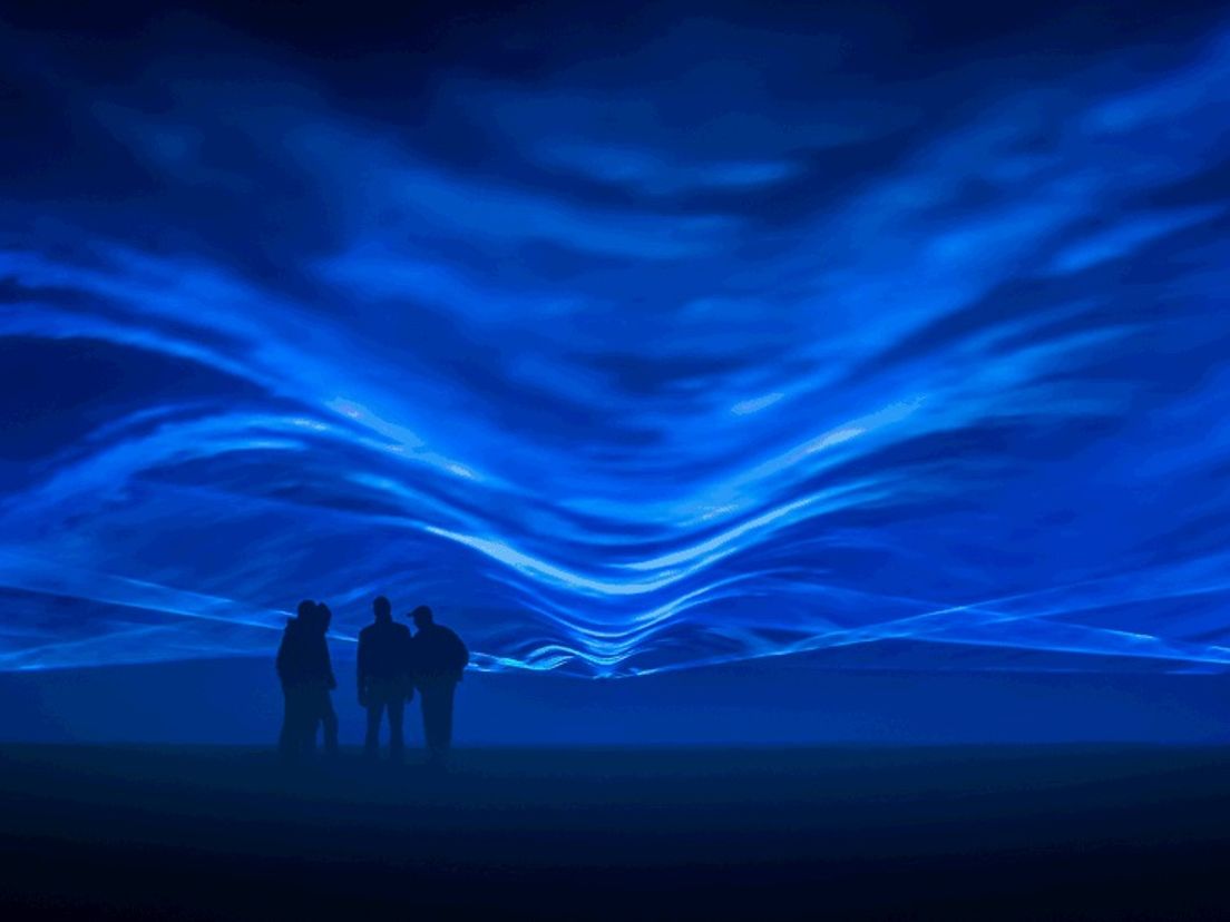 Waterlicht door Studio Daan Roosegaarde
