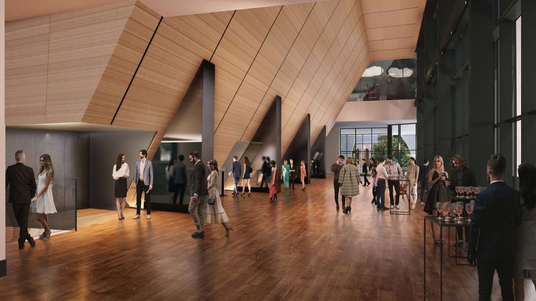 Impressie van het interieur van Amare