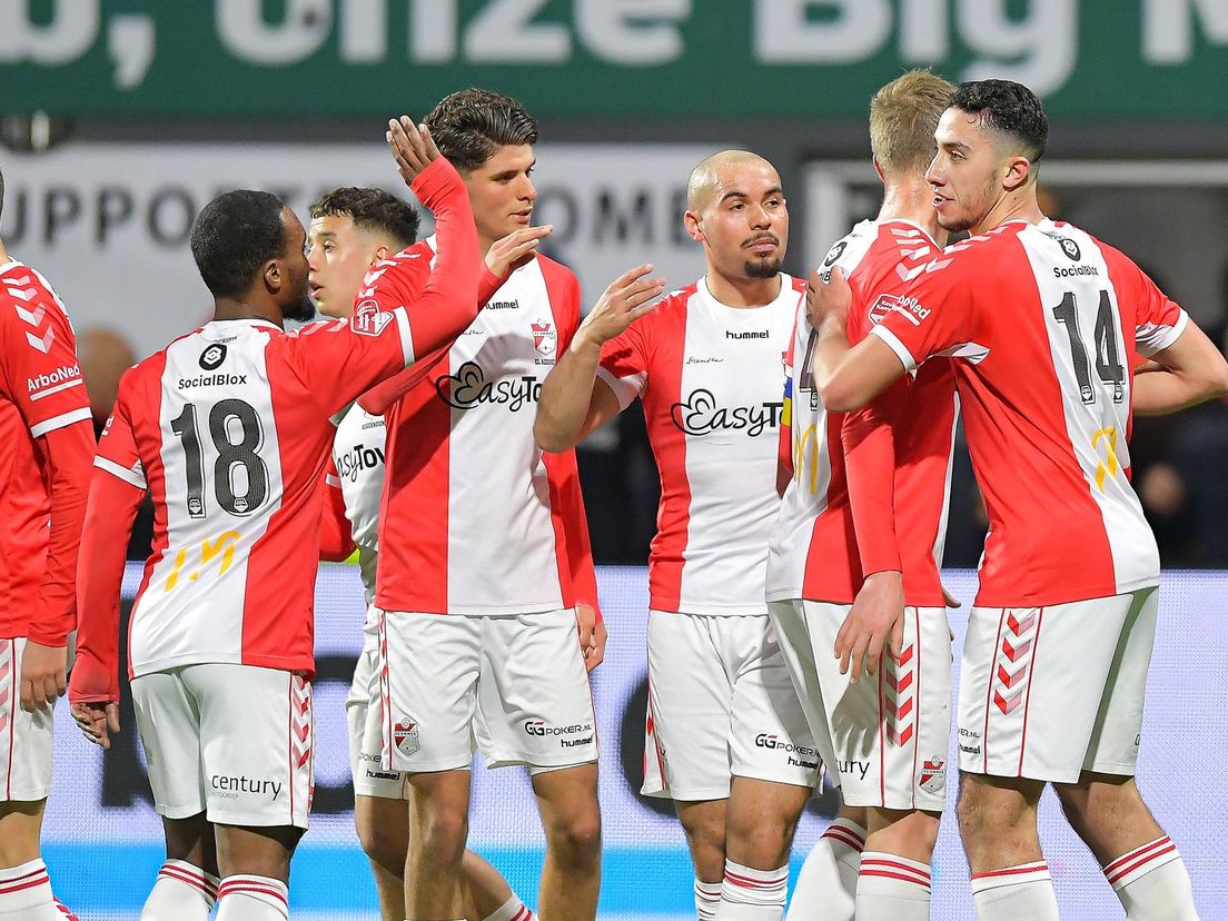 FC Emmen viert een feestje