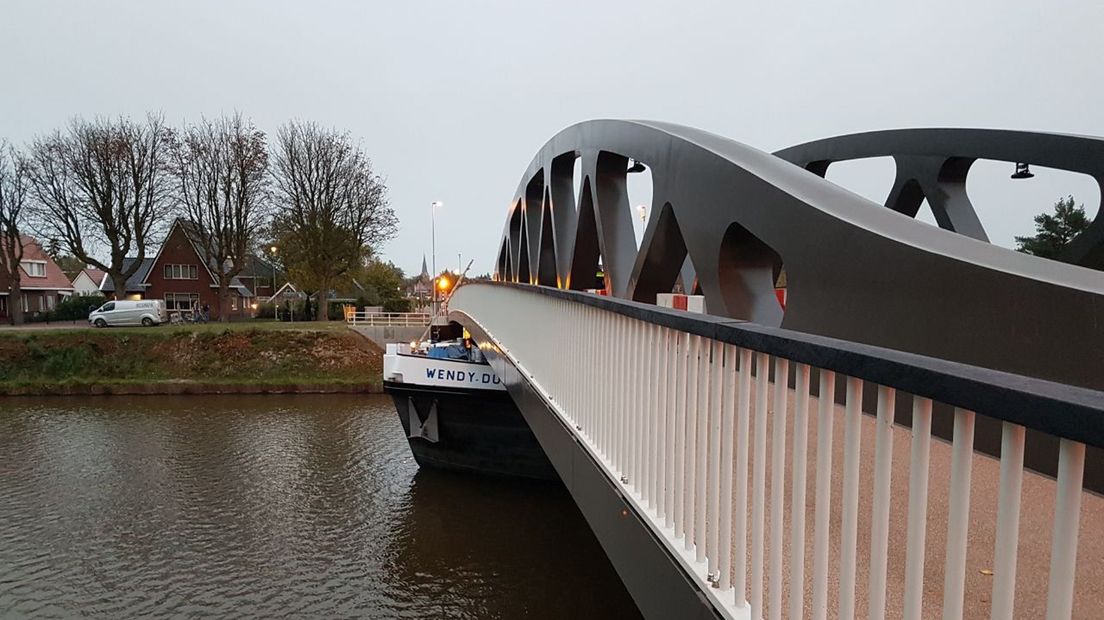 De brug bij Zuidhorn