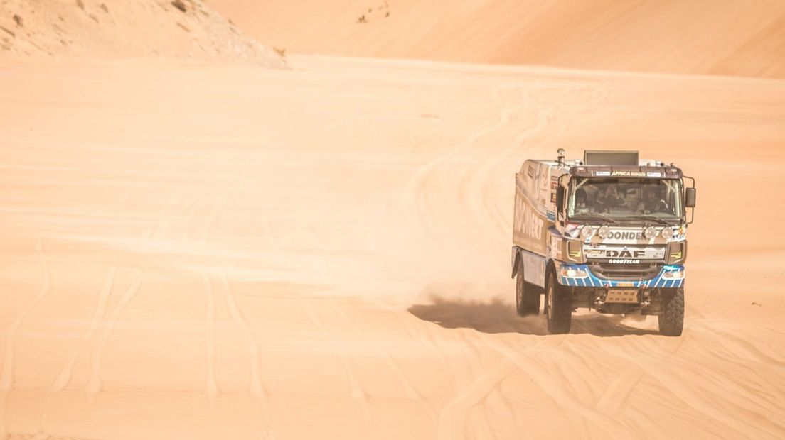 Het Hoondert Rally Team reed in de Africa Eco Race honderden kilometers door de woestijn