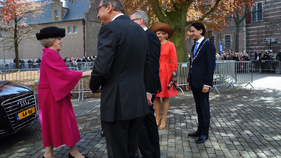 2016 - Prinses Beatrix bij de uitreiking van de Four Freedom Awards in Middelburg