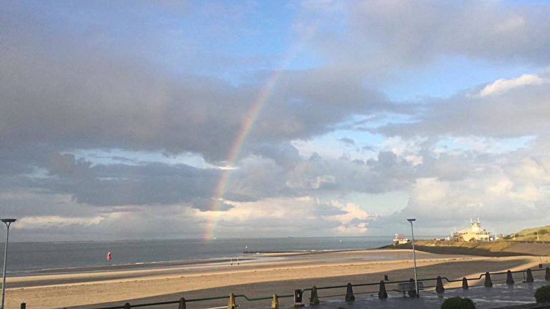 Regenboog in Vlissingen