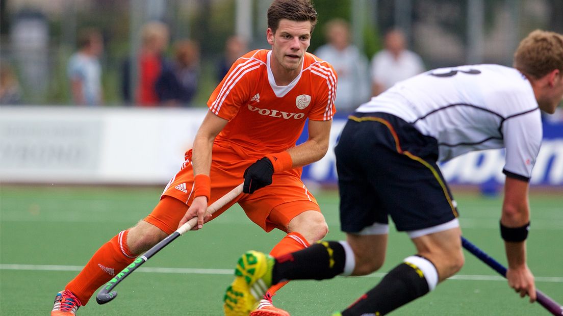 Lars Balk in Oranje