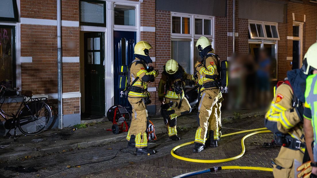 Brandstichting in huis aan de Enkstraat Zwolle waar bewoners liggen te slapen
