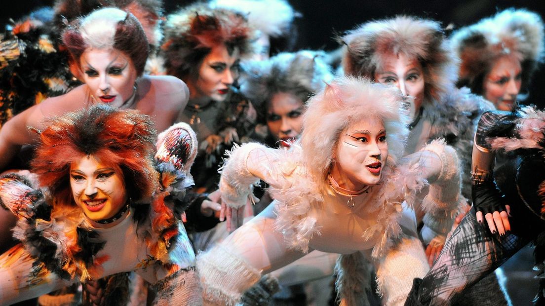 Beeld uit de musical Cats