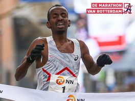 Bashir Abdi wint voor de tweede keer marathon van Rotterdam