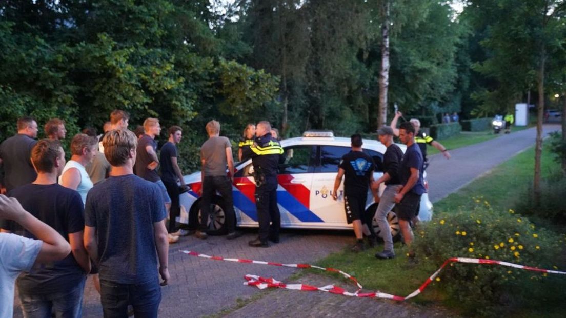 Het protest in Hierden.