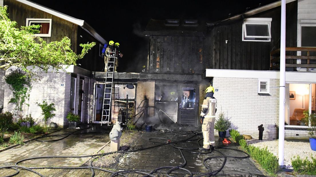 brand woning kapelle
