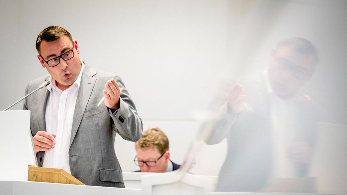 Richard de Mos in 2018 als wethouder in Den Haag | Foto ANP