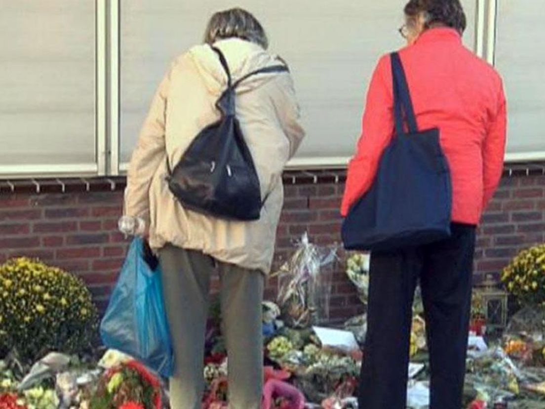 Bloemen bij het Borculo-college (Voorburg) voor de Rotterdamse Wesley