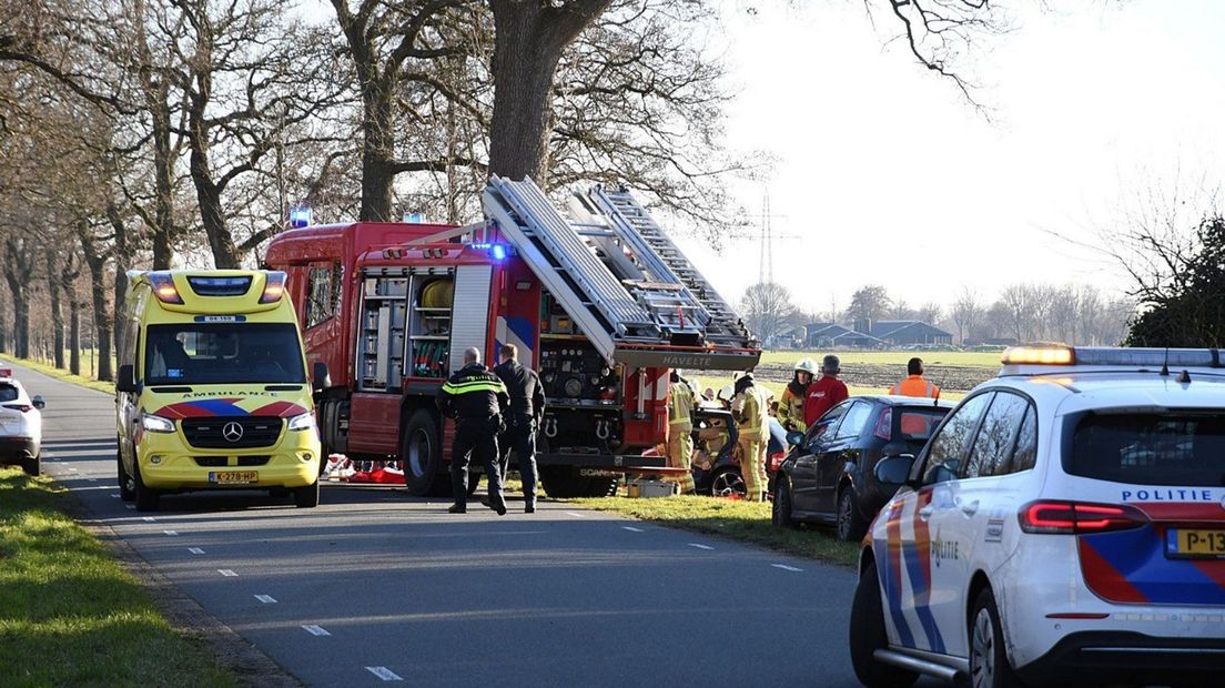 Ernstig ongeval in Nijeveen bij Steenwijk