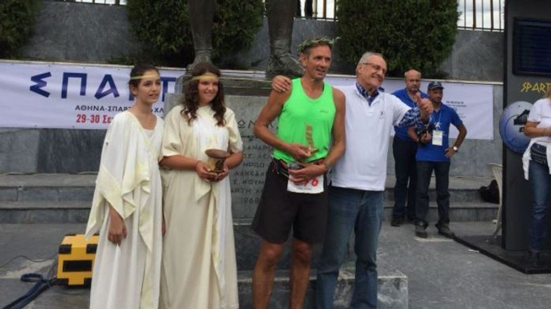 Giel Joziasse liep bij de wedstrijd in Griekenland 246 kilometer