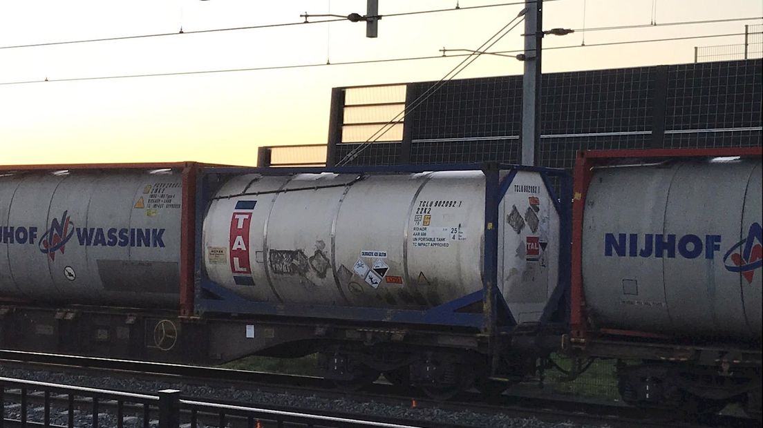 Opnieuw incident met trein met gevaarlijke stoffen in Oldenzaal