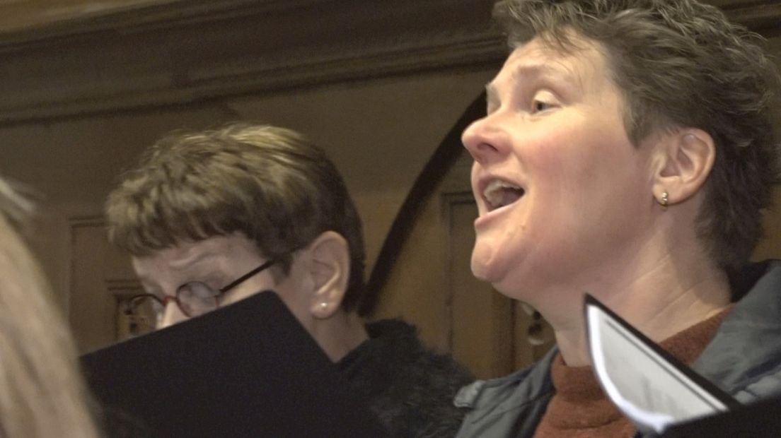 Oefenen voor het Weihnachtsoratorium van Bach