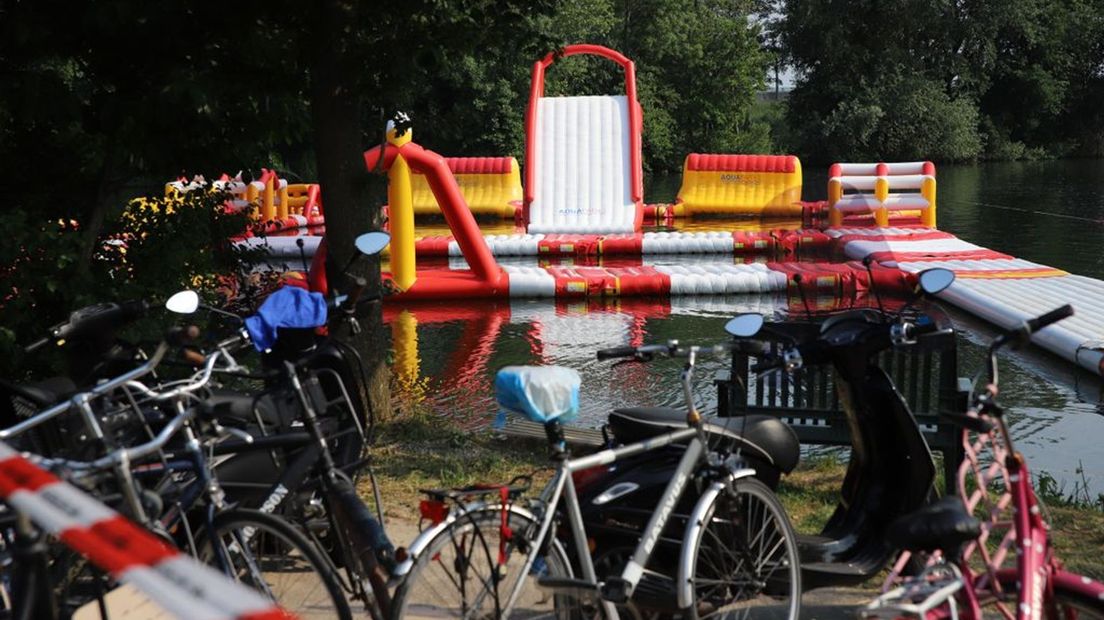 De plek van het ongeval.