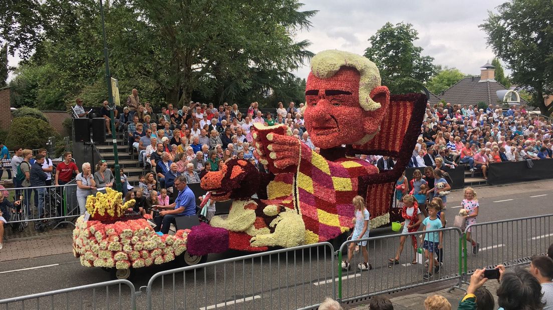 Het bloemencorso in Leersum