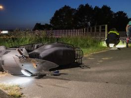 Scooterrijders raken gewond bij val in Coevorden