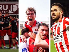 Feyenoord, Sparta en Excelsior sluiten succesvol seizoen af in laatste speelronde