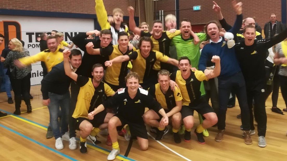 ZZVV plaatste zich in een ware thriller tegen Hoogeveen zondag voor de tussenronde (Rechten: ZZVV)
