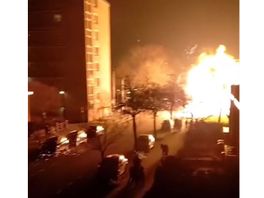 Gefilmd: gigantische explosie met vuurbal tijdens Oud en Nieuw in Utrecht