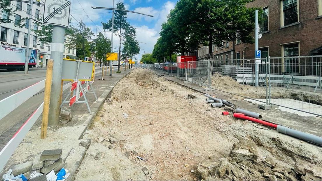 Hofweg bij het Binnenhof ligt ook open