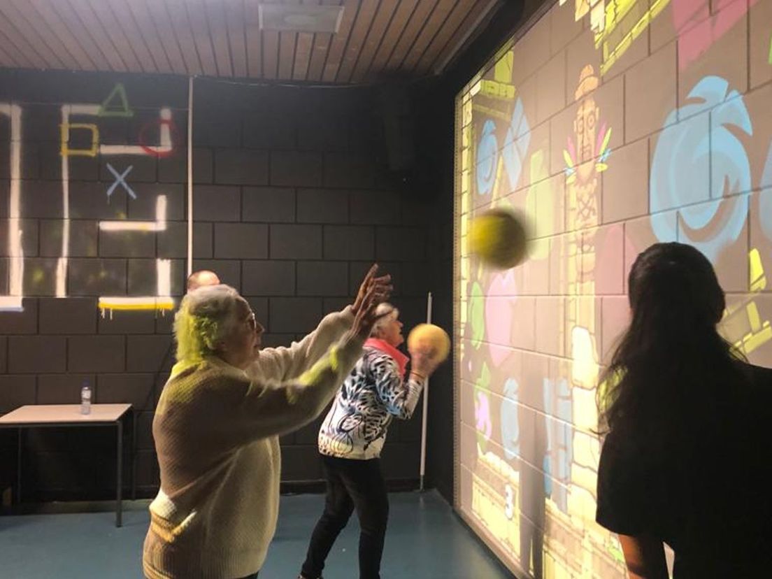 Nelly Lagendijk-Speckmann in actie