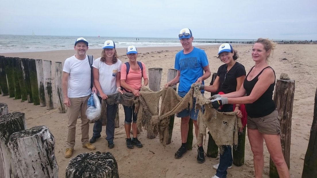 Zeeuwse stranden zijn opvallend schoon, actie levert 750 kilo afval op