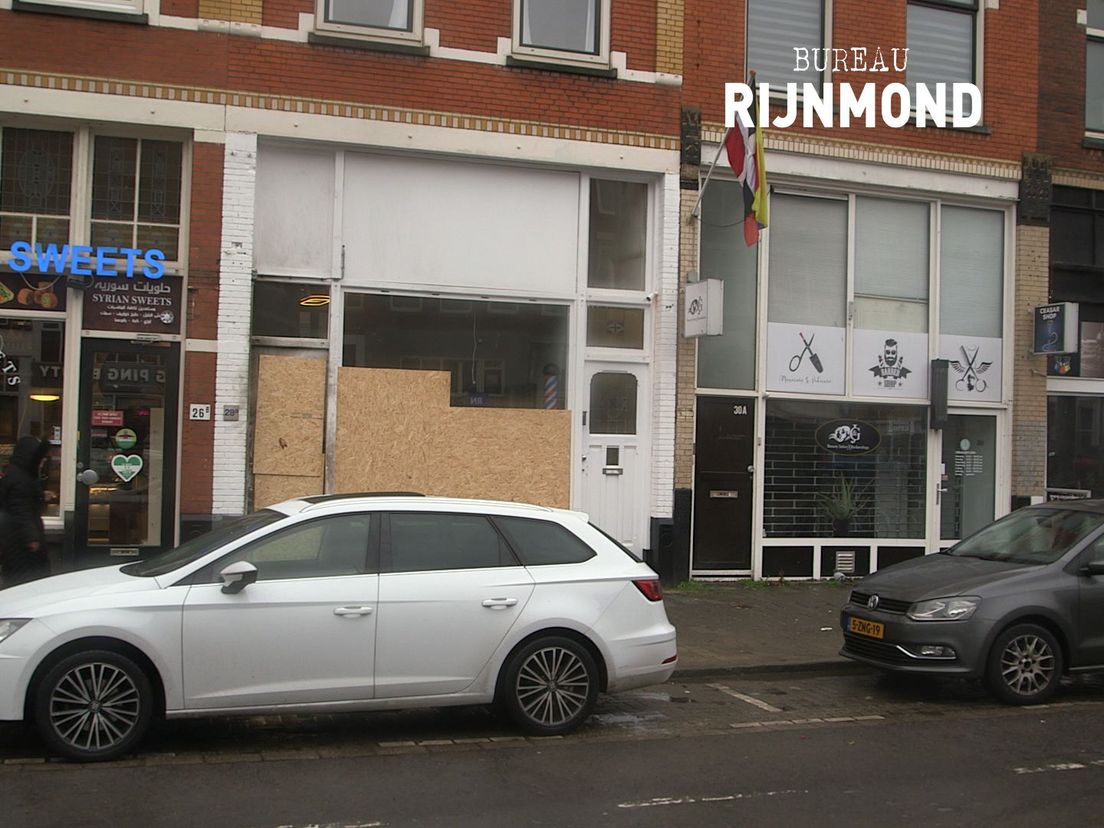 Rotterdamse kapperszaak kort na opening vernield
