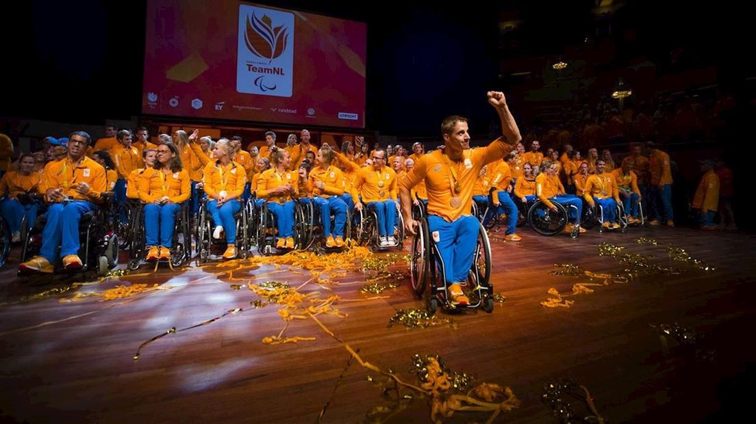 Paralympiërs gehuldigd in Utrecht