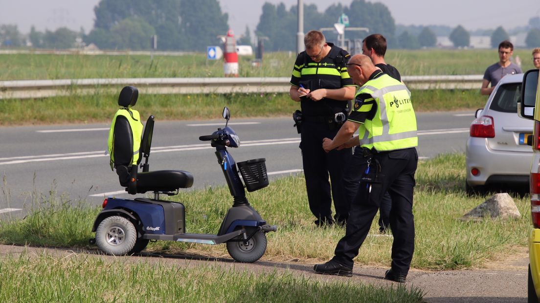 Scootmobieler (68) zwaargewond bij Kapelle